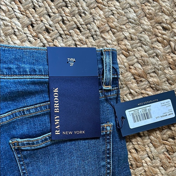 Ramy Brook Tyra Medium Wash Flare Split Jeans NWT - Picture 8 of 8